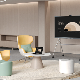 Yealink PVB650-A02 видеотерминал MeetingBoard Pro 65" с 50МП-камерой и аудиосистемой, 4 стилуса